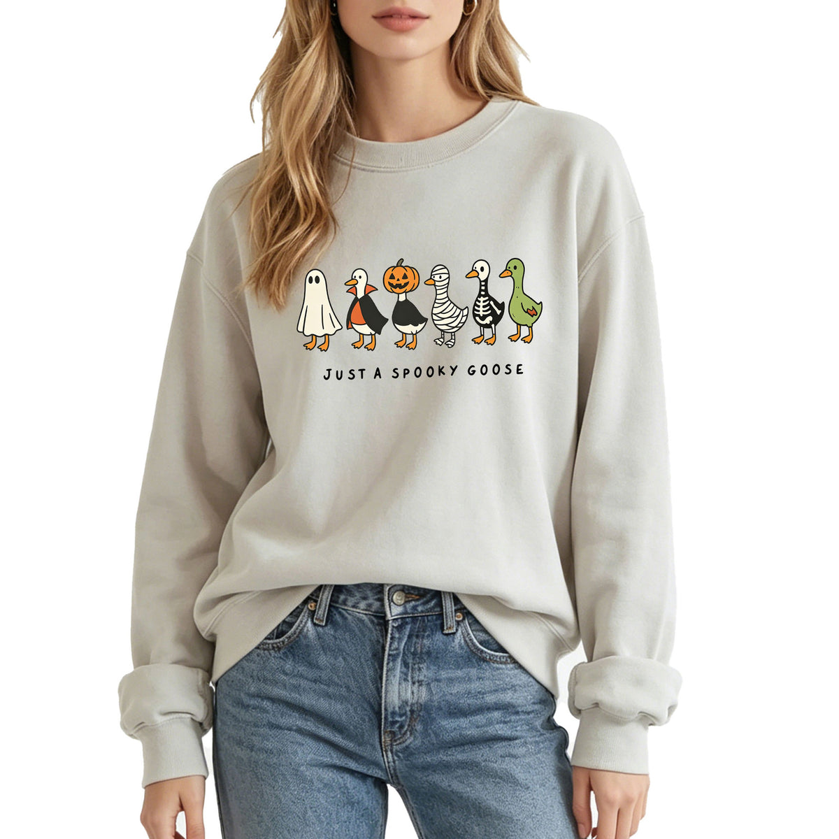 Cartoon printed hoodie