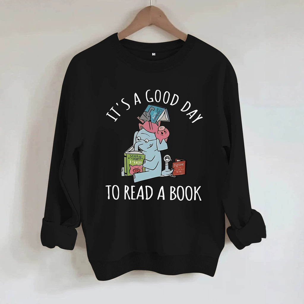 Elephant patterned pullover shirt