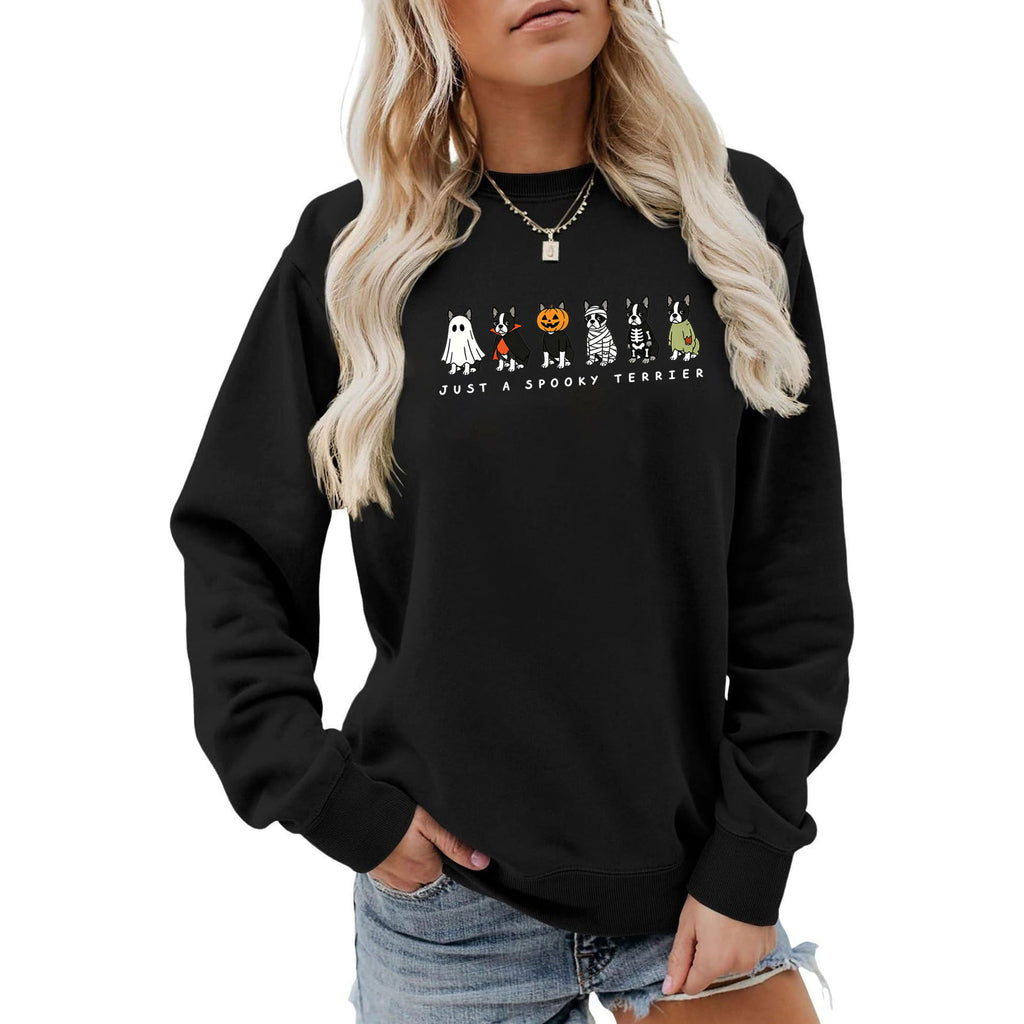 Just A Spooky Terrier hoodie- multi color