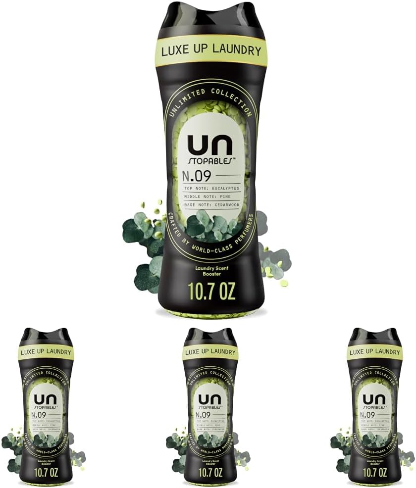 Downy Unstopables Unlimited Collection In Wash Laundry Scent Booster Beads, No. 26, Fine Fragrance, Long Lasting Fresh Scent Beads, 21.1 oz