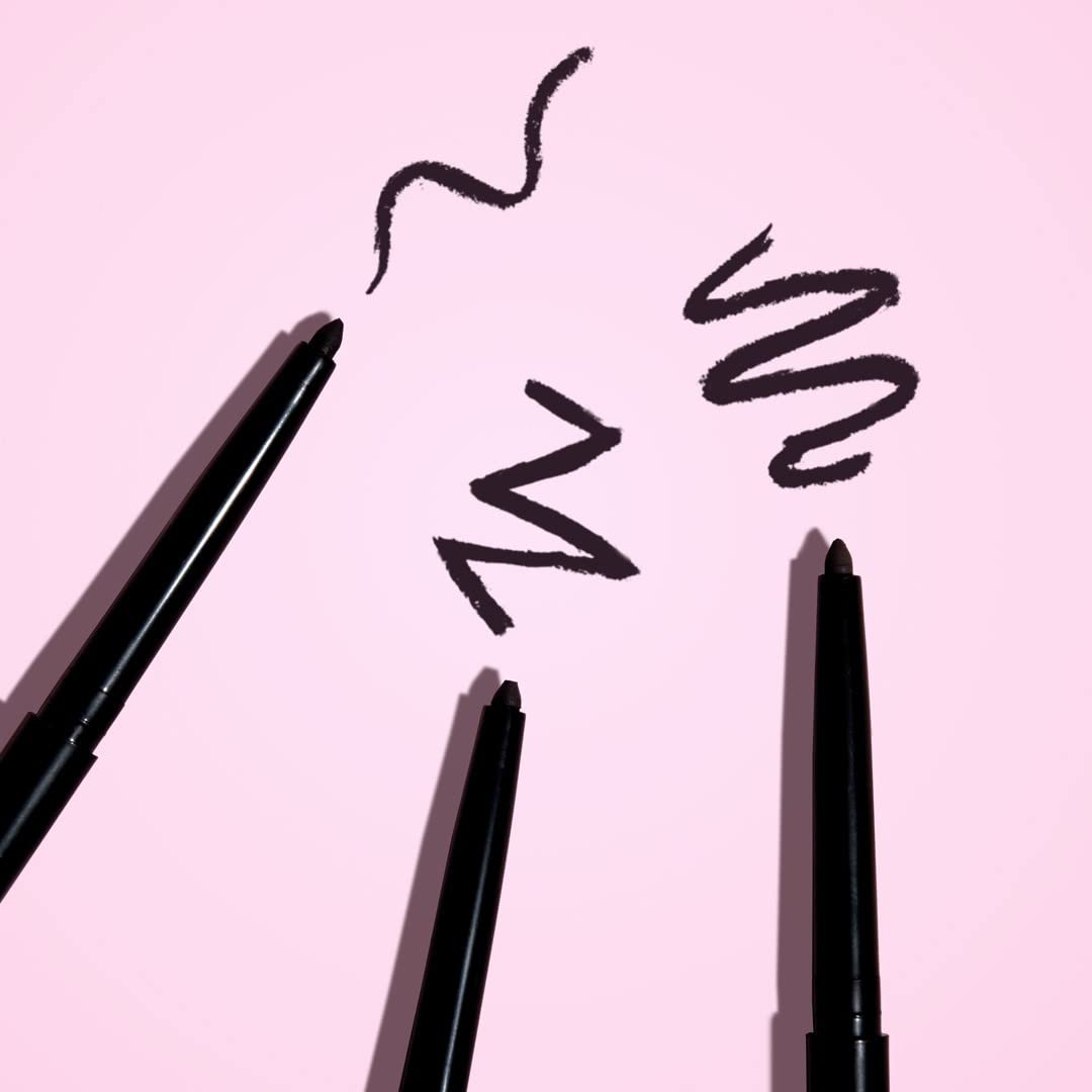 wet n wild Mega Last Breakup Proof Waterproof Retractable Gel Eyeliner - Ultra Pigmented 16-Hour Long Wear, Smudge Proof Satin Finish Formula, Cruelty-Free & Vegan - Brick Brown