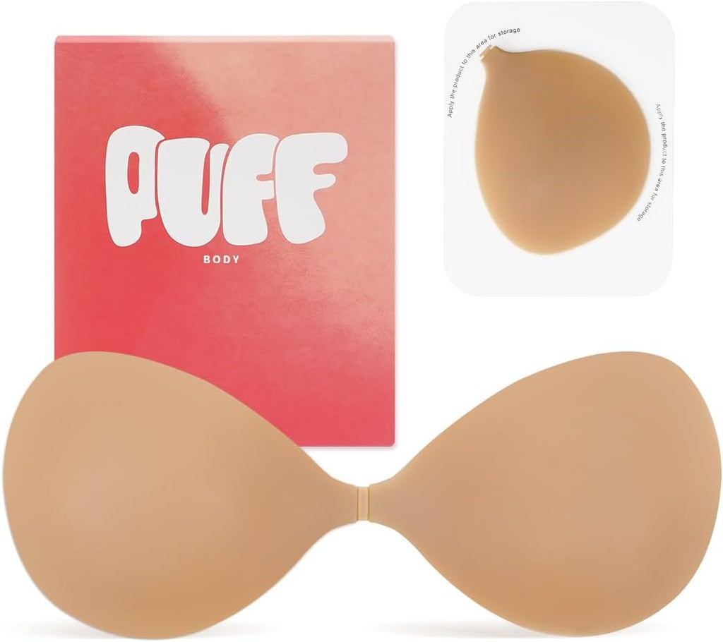 Sticky Bra Push Up, Invisible Strapless Adhesive Bra