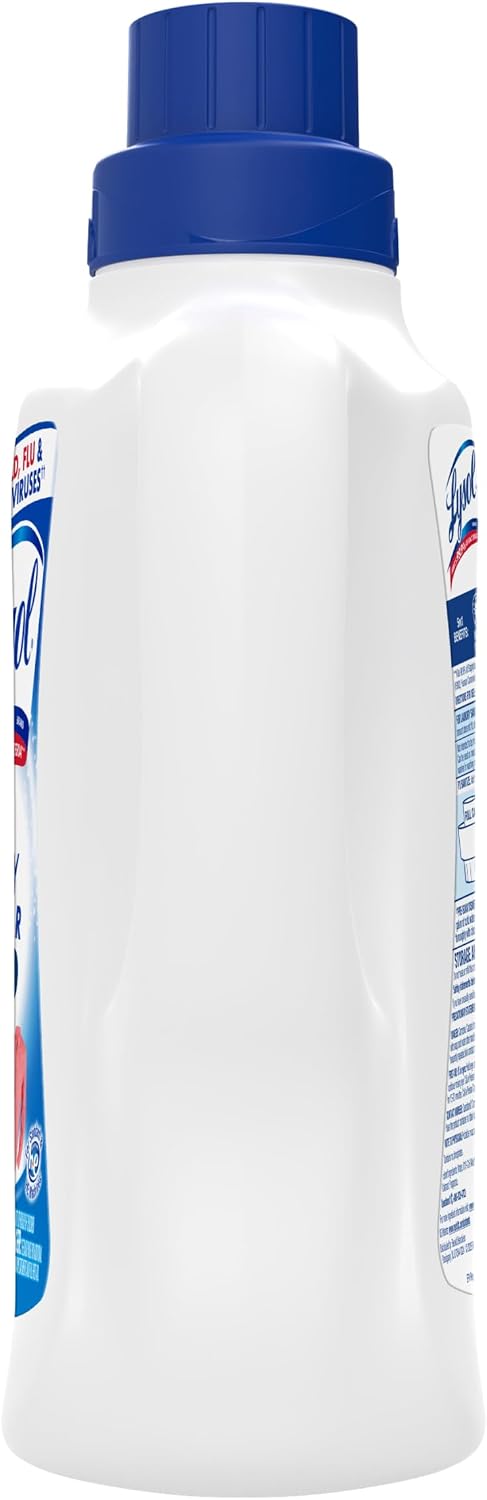 Lysol Laundry Sanitizer Liquid, Detergent Additive, Crisp Linen, 90oz