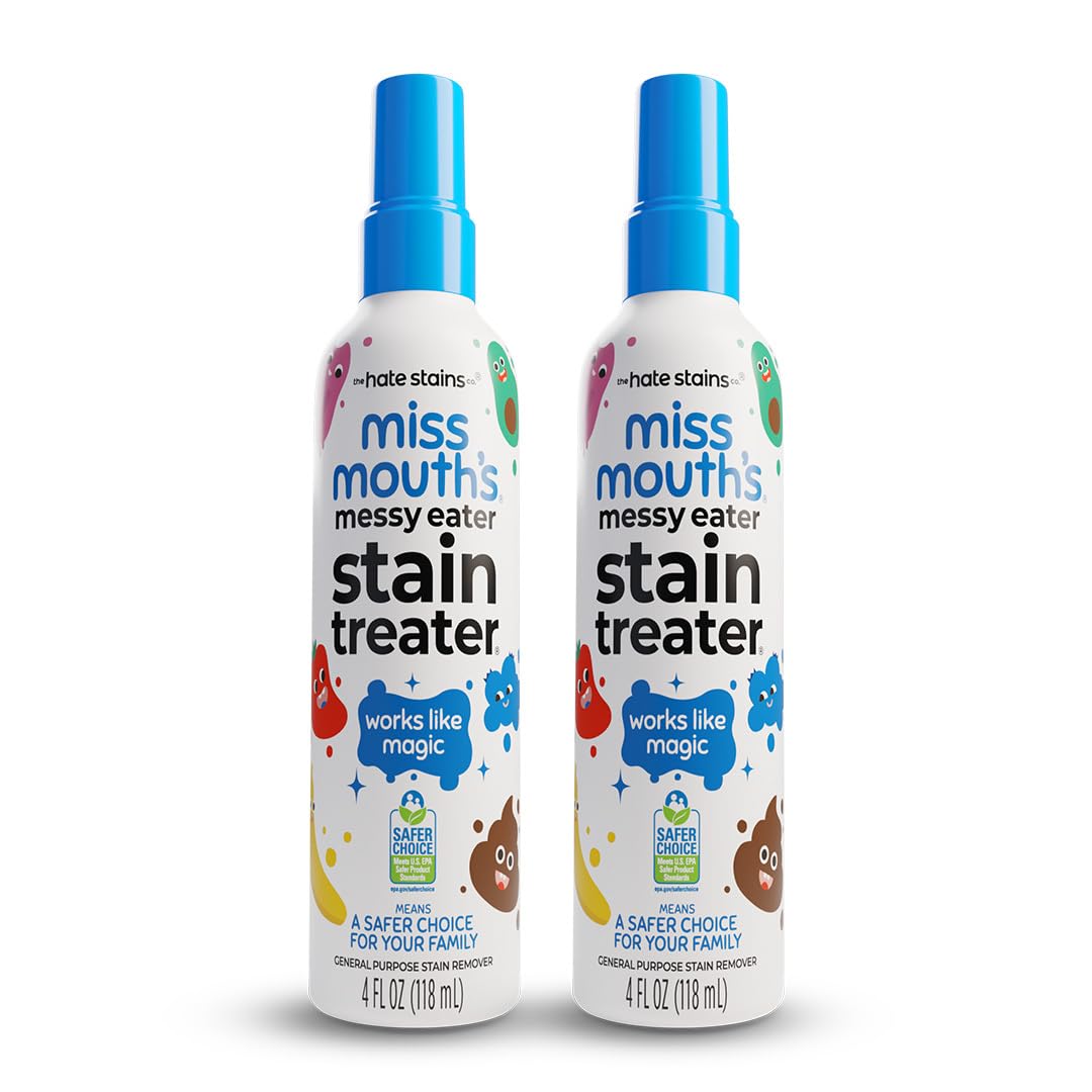 Miss Mouth's Messy Eater Stain Treater Spray, Laundry Stain Remover, 4 Oz