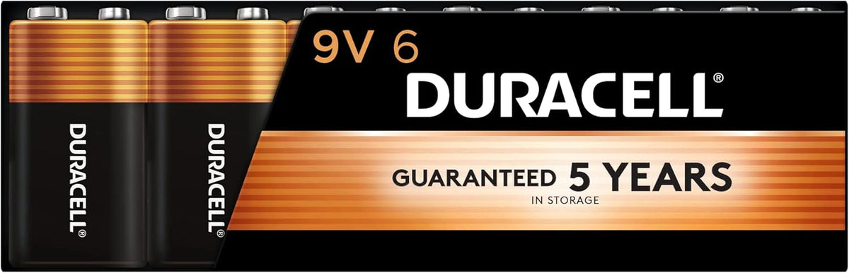 Duracell Coppertop AA Batteries, 28 Count, 12-Year Shelf Life, Storage Tray