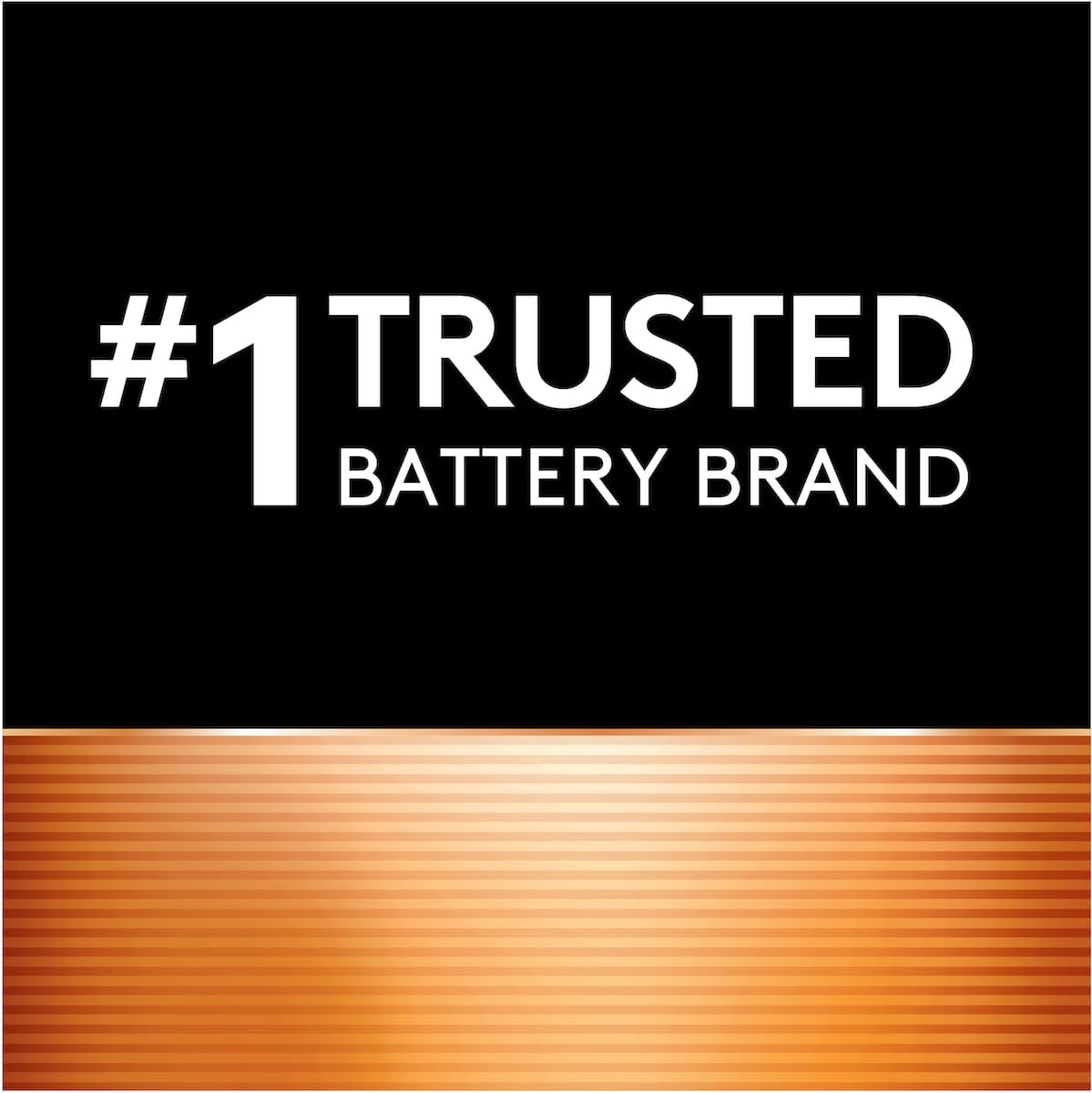 Duracell Coppertop AA Batteries, 28 Count, 12-Year Shelf Life, Storage Tray