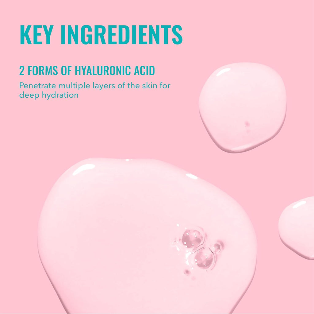 Good Molecules Hyaluronic Acid Serum for Face, 2.5 fl oz, Pack of 2