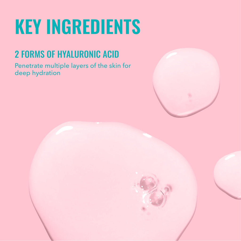 Good Molecules Hyaluronic Acid Serum for Face, 2.5 fl oz, Pack of 2