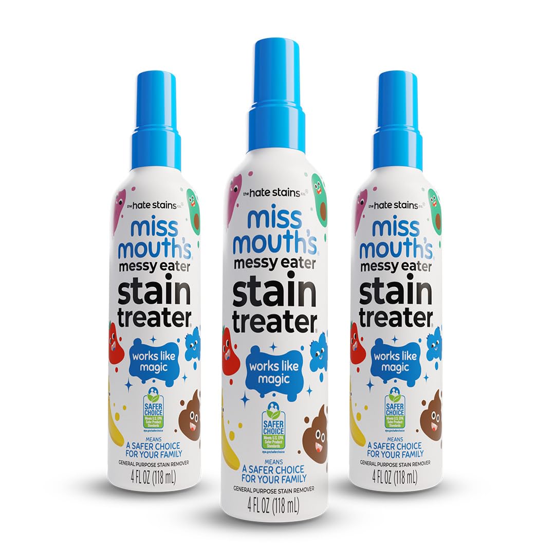 Miss Mouth's Messy Eater Stain Treater Spray, Laundry Stain Remover, 4 Oz