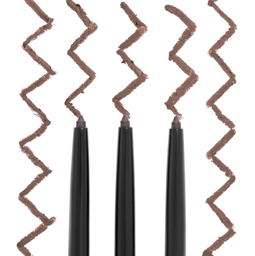 wet n wild Mega Last Breakup Proof Waterproof Retractable Gel Eyeliner - Ultra Pigmented 16-Hour Long Wear, Smudge Proof Satin Finish Formula, Cruelty-Free & Vegan - Brick Brown