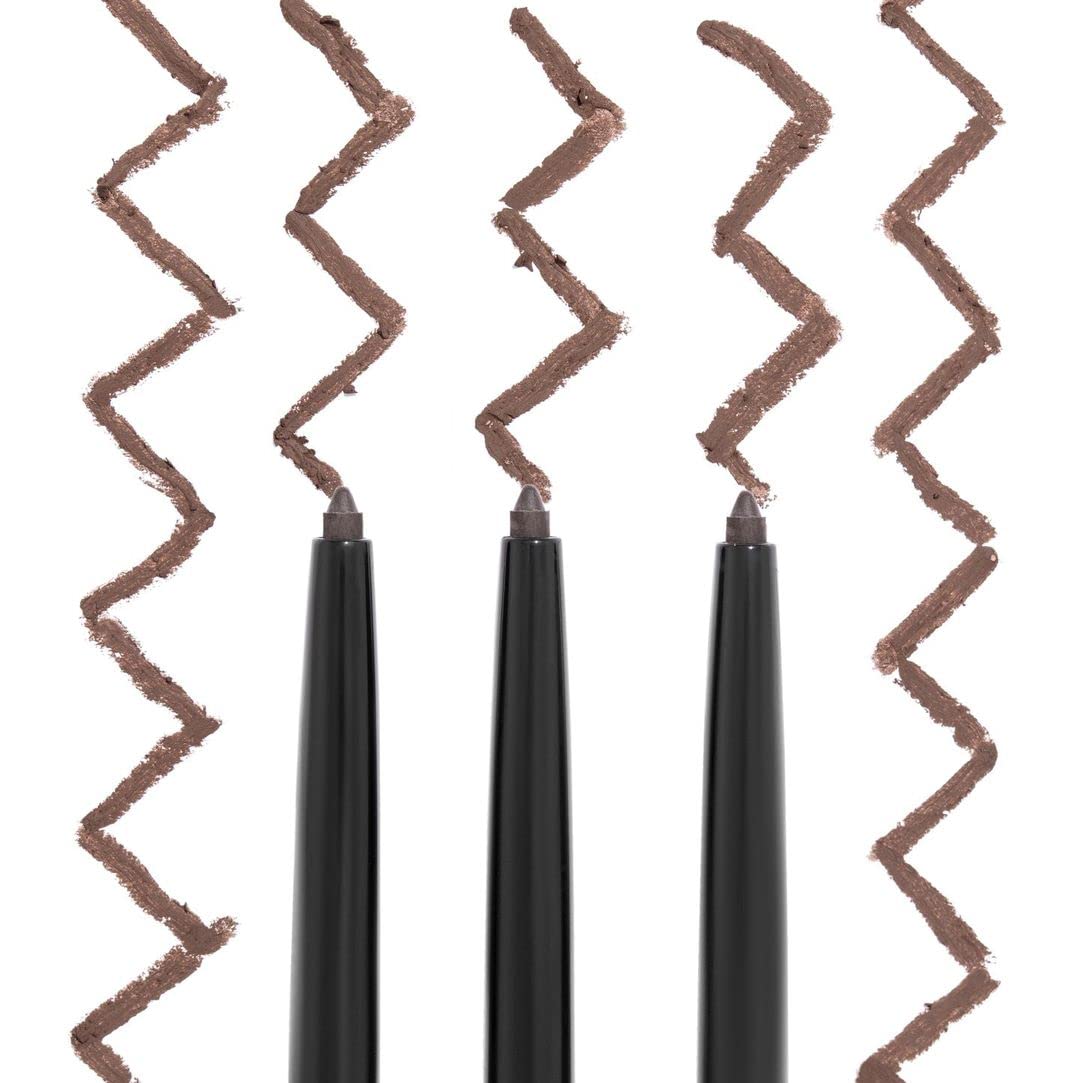 wet n wild Mega Last Breakup Proof Waterproof Retractable Gel Eyeliner - Ultra Pigmented 16-Hour Long Wear, Smudge Proof Satin Finish Formula, Cruelty-Free & Vegan - Brick Brown