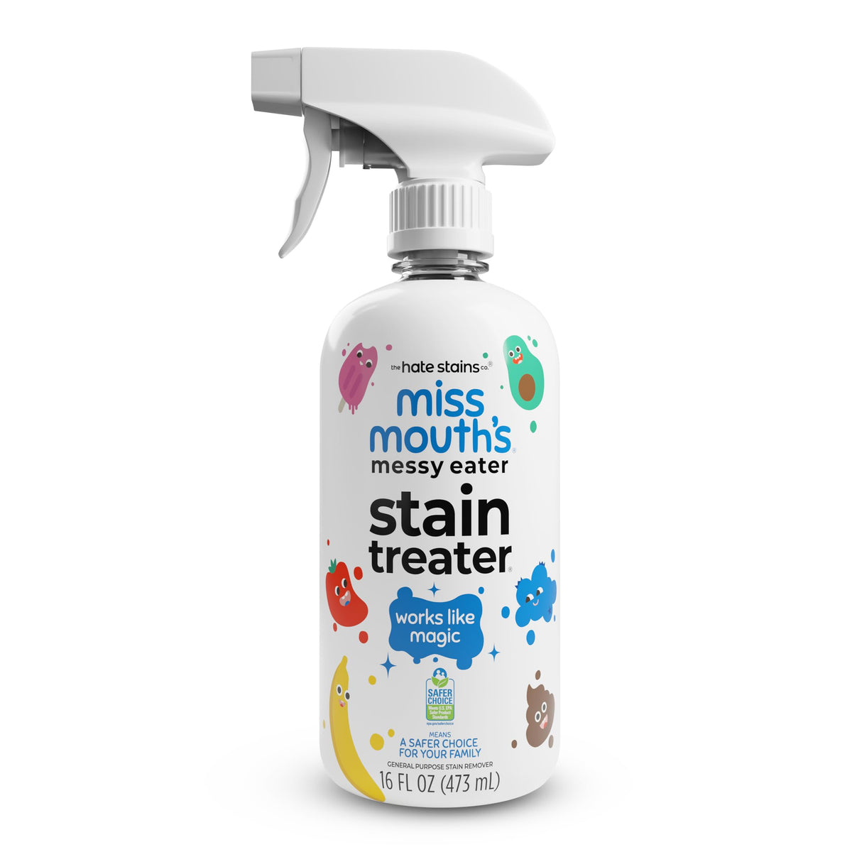 Miss Mouth's Messy Eater Stain Treater Spray, Laundry Stain Remover, 4 Oz