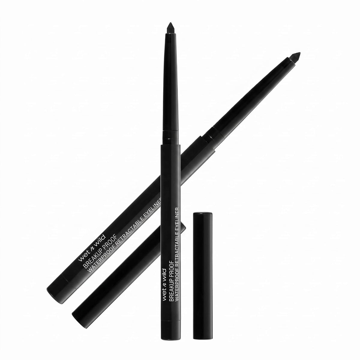wet n wild Mega Last Breakup Proof Waterproof Retractable Gel Eyeliner - Ultra Pigmented 16-Hour Long Wear, Smudge Proof Satin Finish Formula, Cruelty-Free & Vegan - Brick Brown