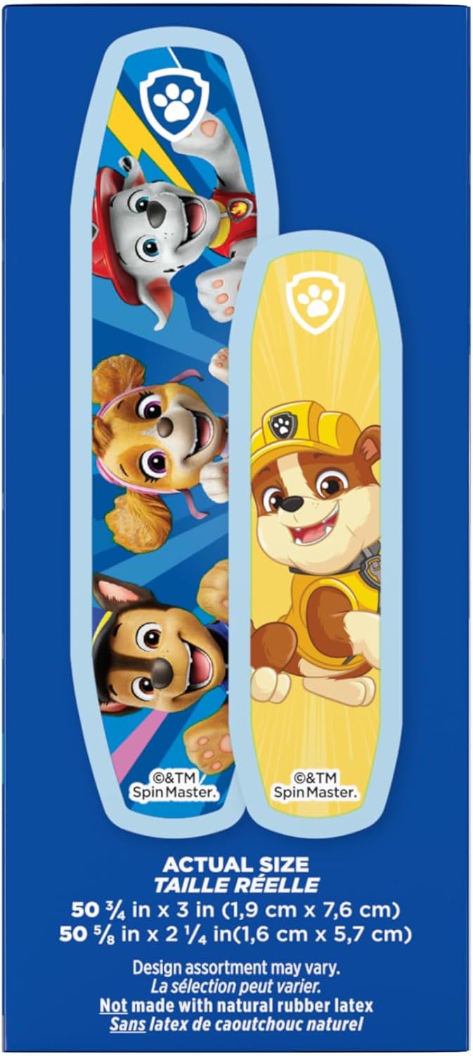 BAND-AID Brand Flexible Fabric Adhesive Bandages, Assorted Sizes, 100 Count