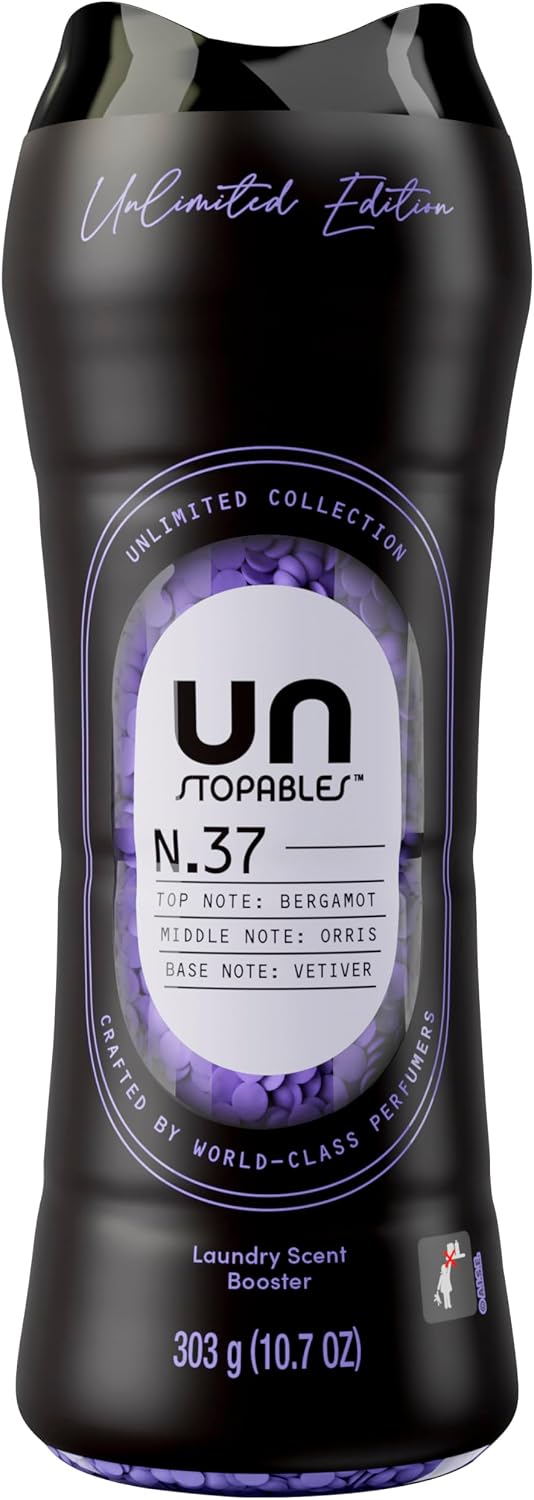Downy Unstopables Unlimited Collection In Wash Laundry Scent Booster Beads, No. 26, Fine Fragrance, Long Lasting Fresh Scent Beads, 21.1 oz