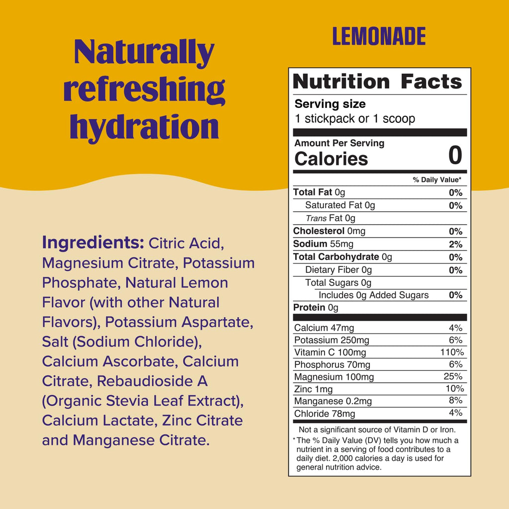 Ultima Replenisher Pink Lemonade Electrolyte Packets, 20 Stickpacks