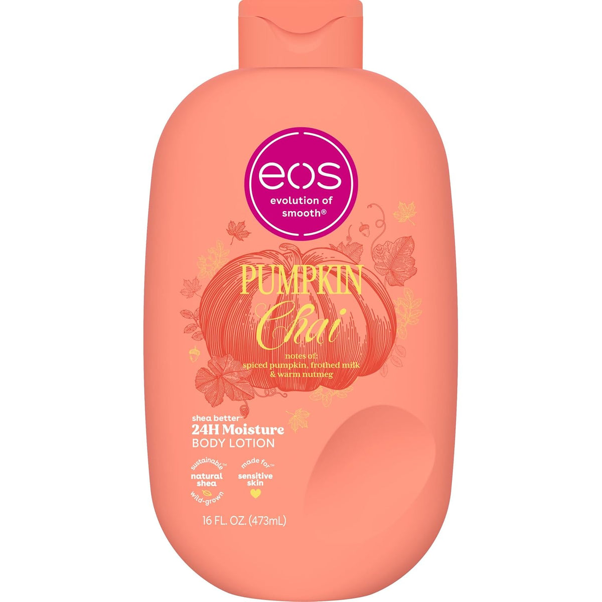 eos Shea Better Body Lotion- Strawberry Dream, with Natural Shea, 16 fl oz