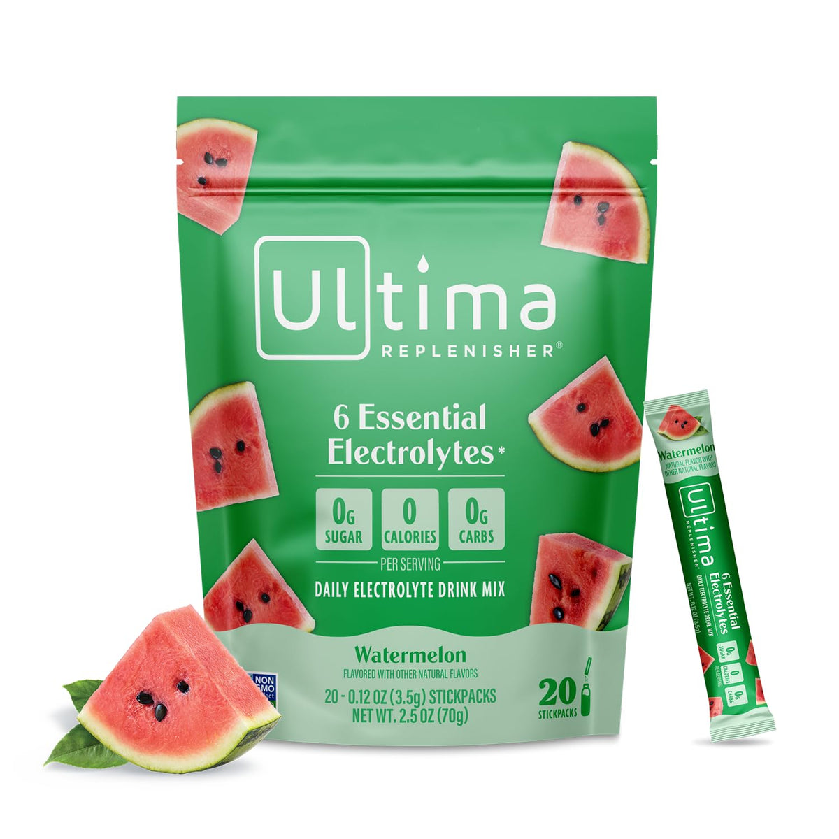 Ultima Replenisher Pink Lemonade Electrolyte Packets, 20 Stickpacks