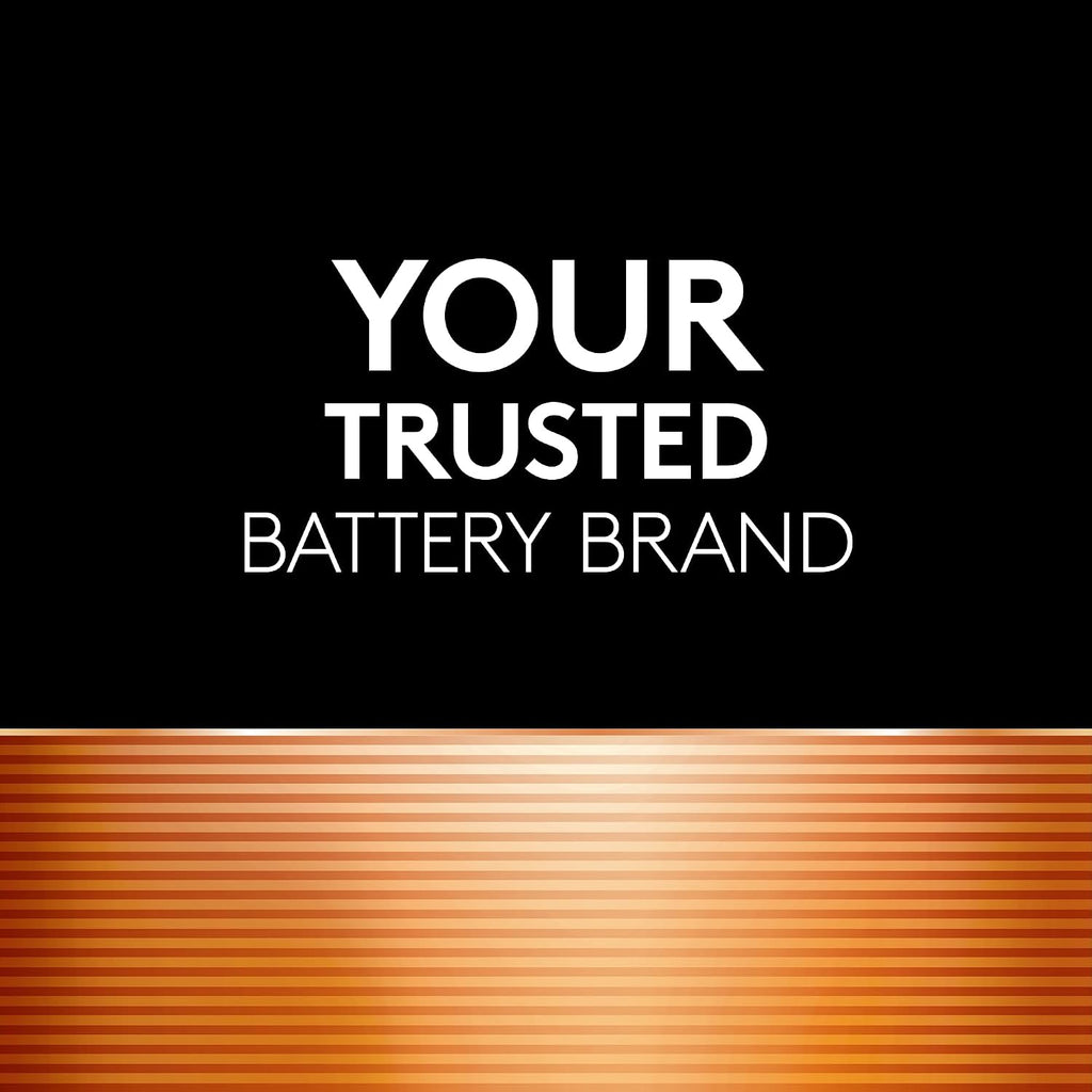 Duracell Coppertop AA Batteries, 28 Count, 12-Year Shelf Life, Storage Tray