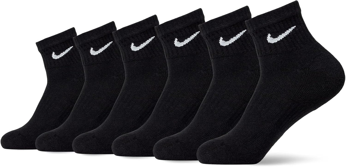 Nike Adult Everyday Cushioned Training Ankle Socks (6-Packs) | Mens Womens