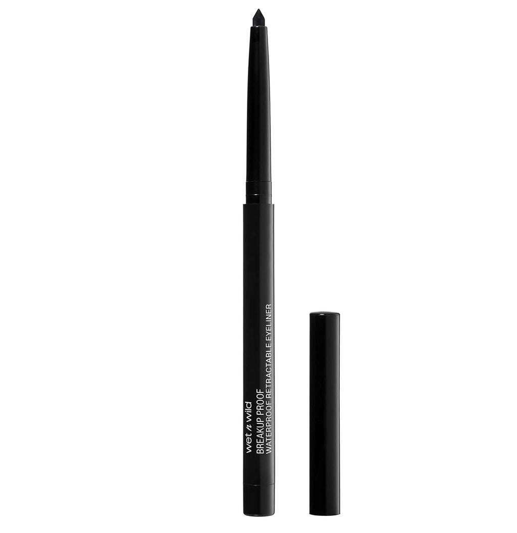 wet n wild Mega Last Breakup Proof Waterproof Retractable Gel Eyeliner - Ultra Pigmented 16-Hour Long Wear, Smudge Proof Satin Finish Formula, Cruelty-Free & Vegan - Brick Brown