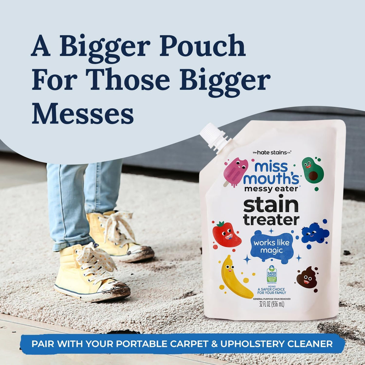 Miss Mouth's Messy Eater Stain Treater Spray, Laundry Stain Remover, 4 Oz