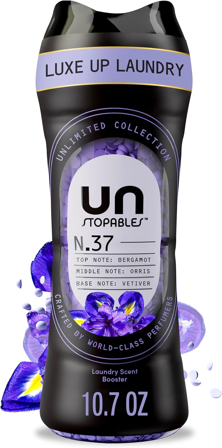 Downy Unstopables Unlimited Collection In Wash Laundry Scent Booster Beads, No. 26, Fine Fragrance, Long Lasting Fresh Scent Beads, 21.1 oz