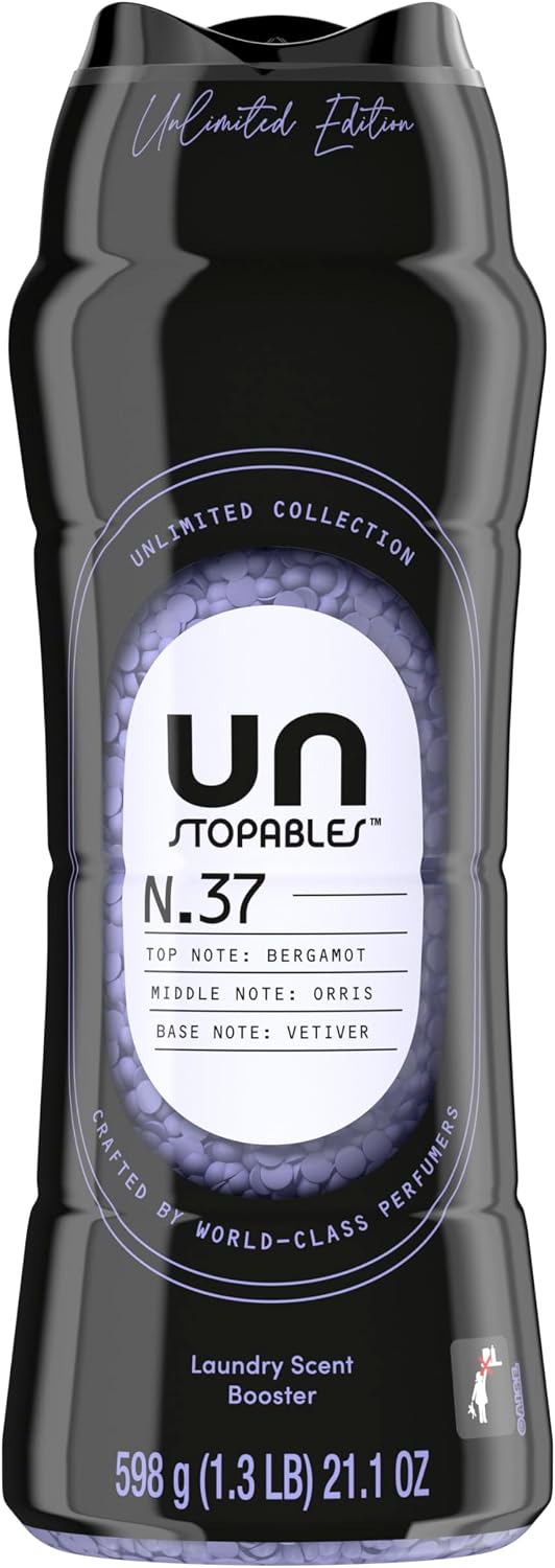 Downy Unstopables Unlimited Collection In Wash Laundry Scent Booster Beads, No. 26, Fine Fragrance, Long Lasting Fresh Scent Beads, 21.1 oz