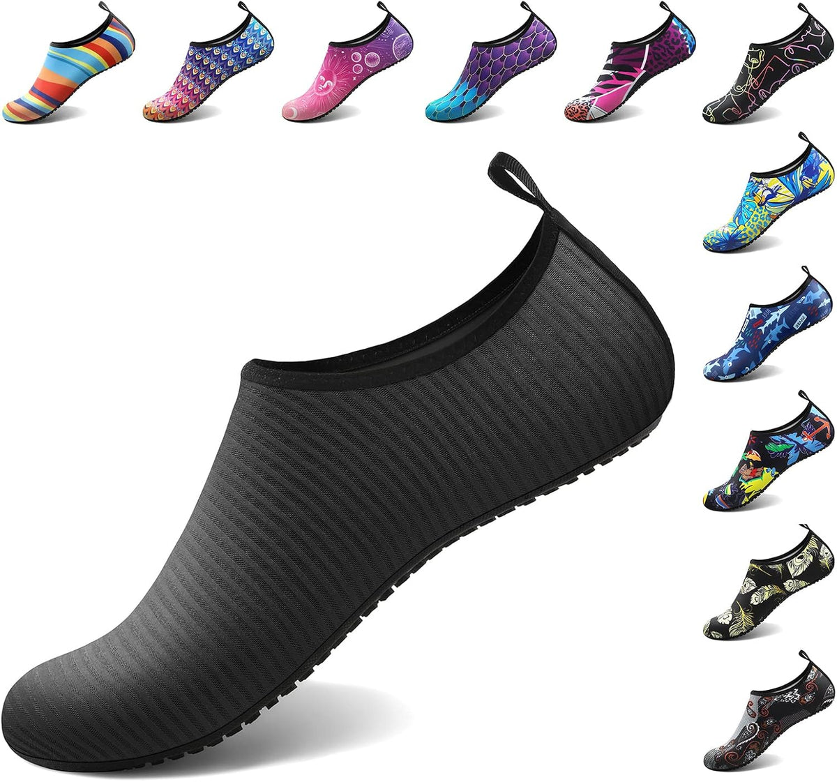 Water Shoes for Women Men Quick-Dry Aqua Socks Swim Beach Outfits Barefoot