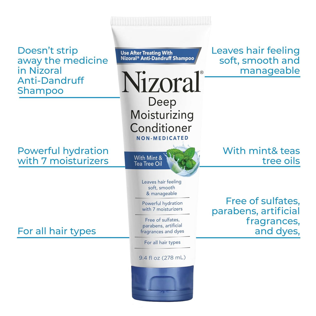 Nizoral Anti-Dandruff Shampoo with 1% Ketoconazole, Fresh Scent, 7 Fl Oz