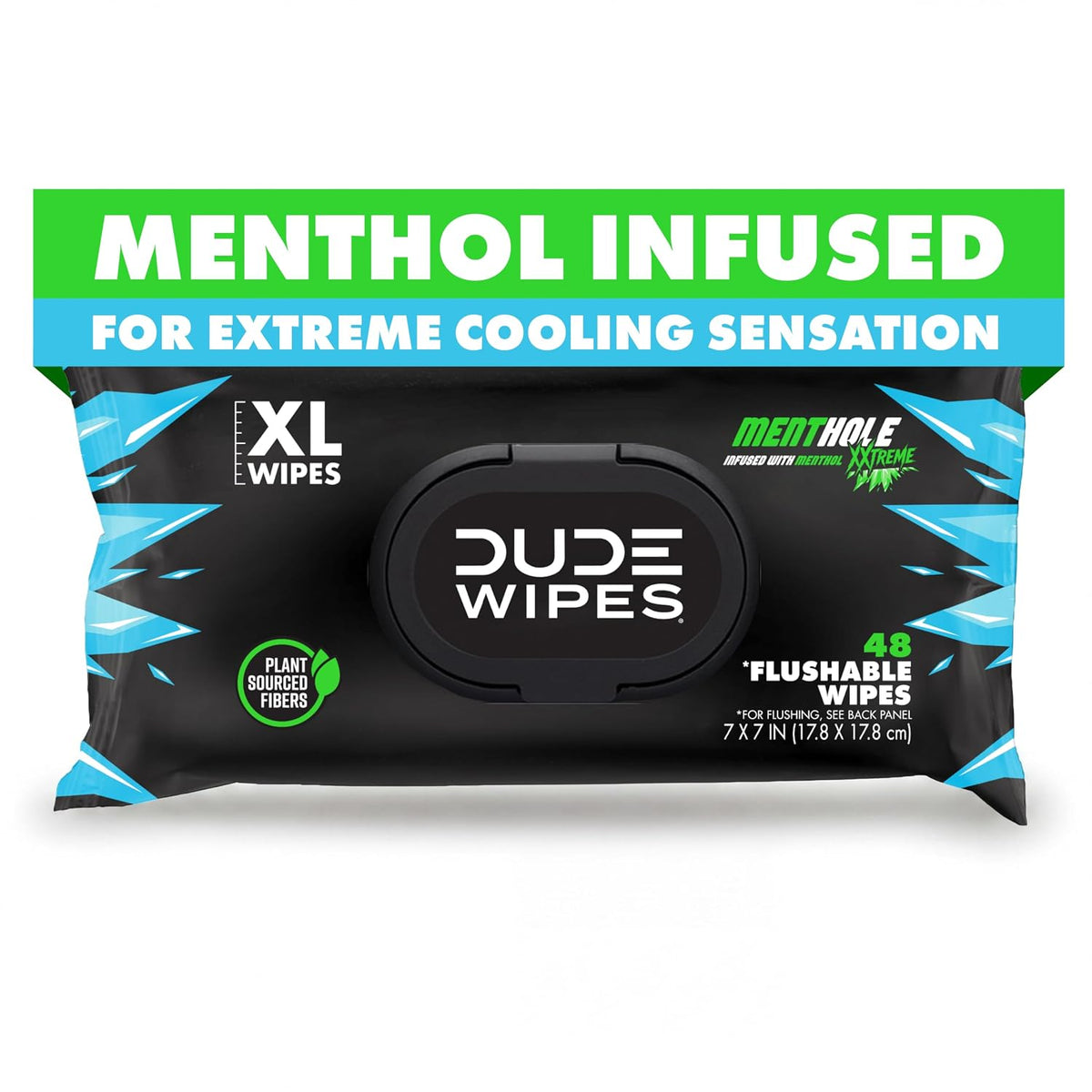 DUDE Wipes Unscented Adult Flushable Wet Wipes, Sensitive Skin, 288 Count