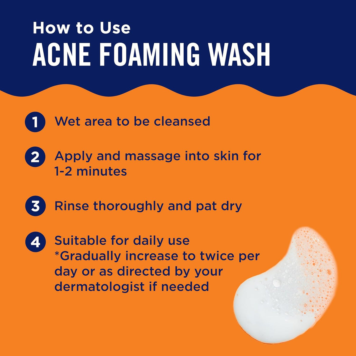 PanOxyl Acne Foaming Wash, 10% Benzoyl Peroxide, For Face & Body, 5.5 oz
