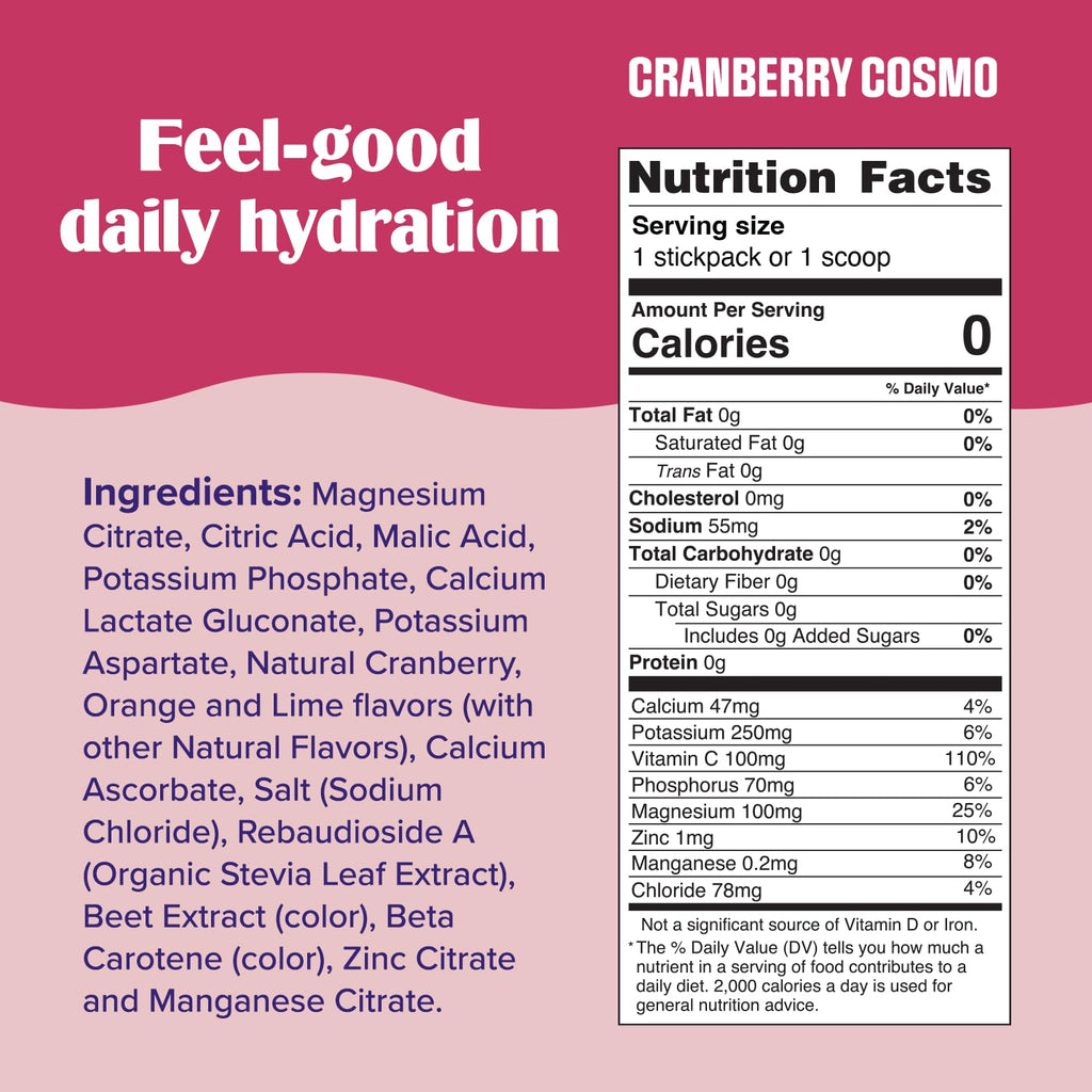 Ultima Replenisher Pink Lemonade Electrolyte Packets, 20 Stickpacks