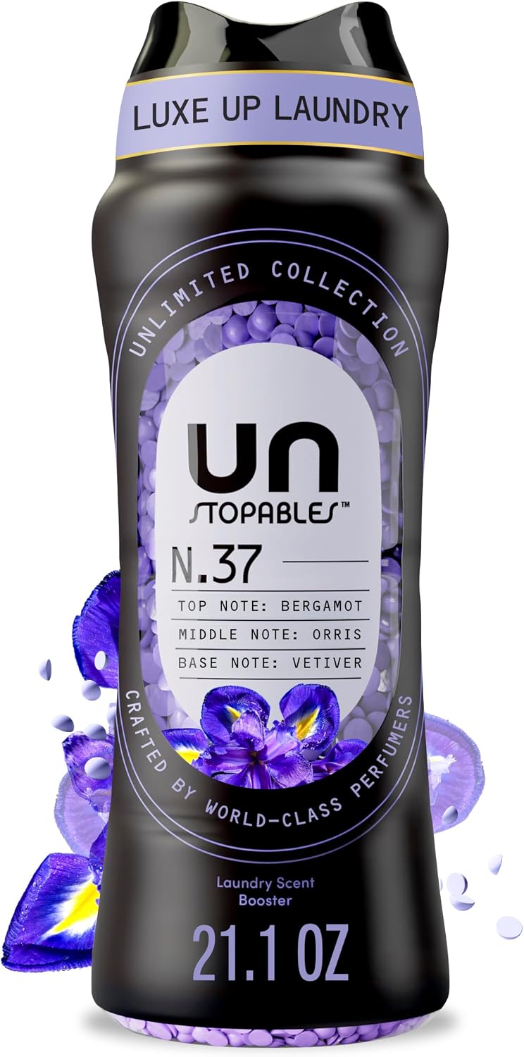 Downy Unstopables Unlimited Collection In Wash Laundry Scent Booster Beads, No. 26, Fine Fragrance, Long Lasting Fresh Scent Beads, 21.1 oz
