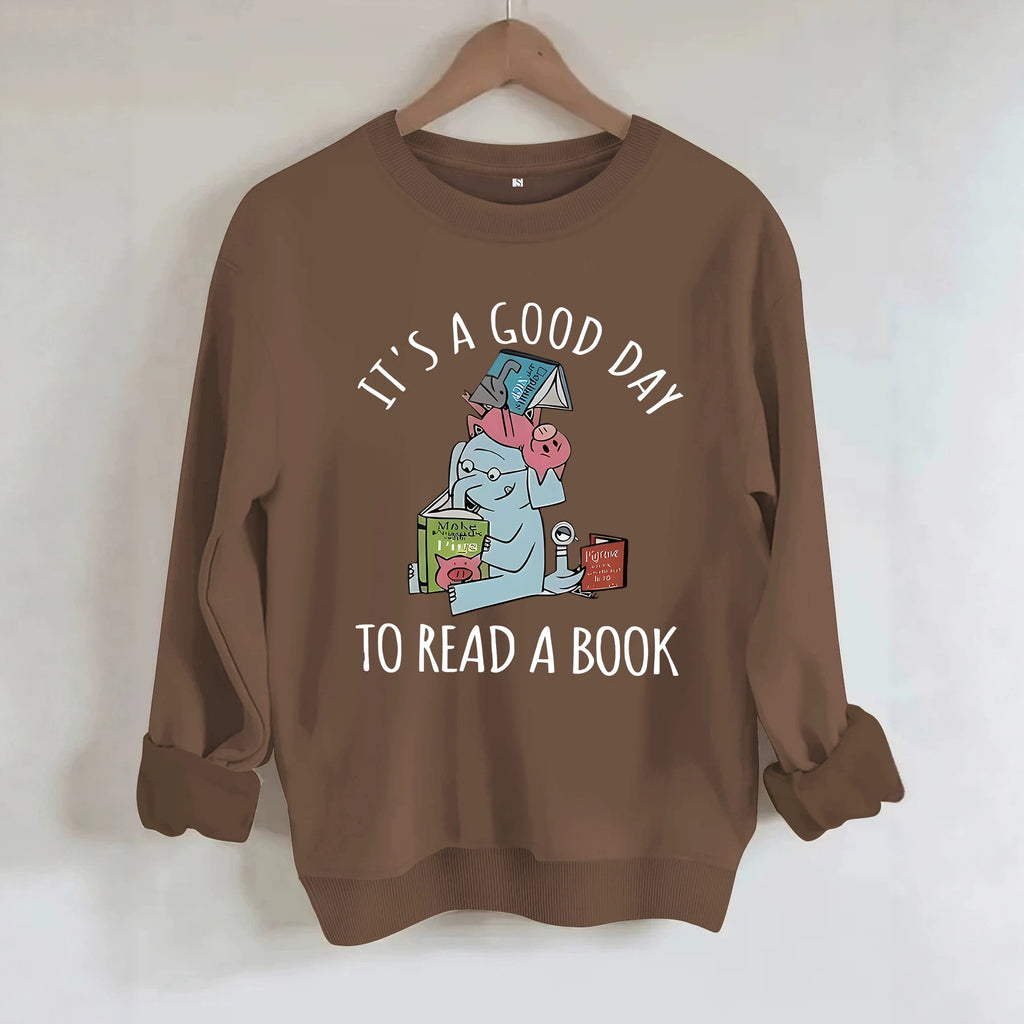 Elephant patterned pullover shirt