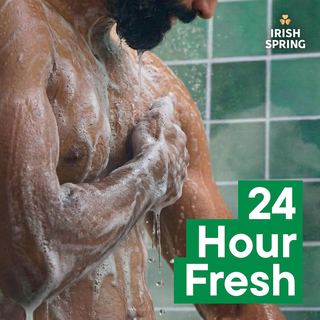 Irish Spring 5 in 1 Body Wash for Men, Fresh Eucalyptus & Bergamot, 887 mL