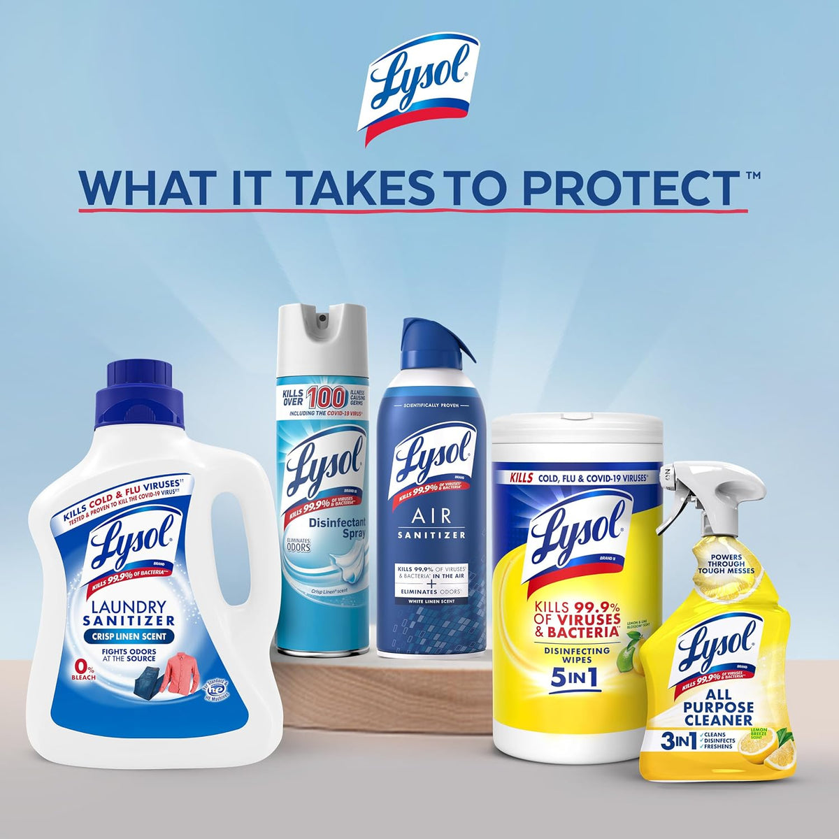 Lysol Laundry Sanitizer Liquid, Detergent Additive, Crisp Linen, 90oz