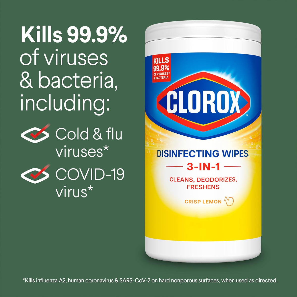 Clorox Disinfecting Wipes Cleaning Variety Pack, 75 Count, 3 Pack