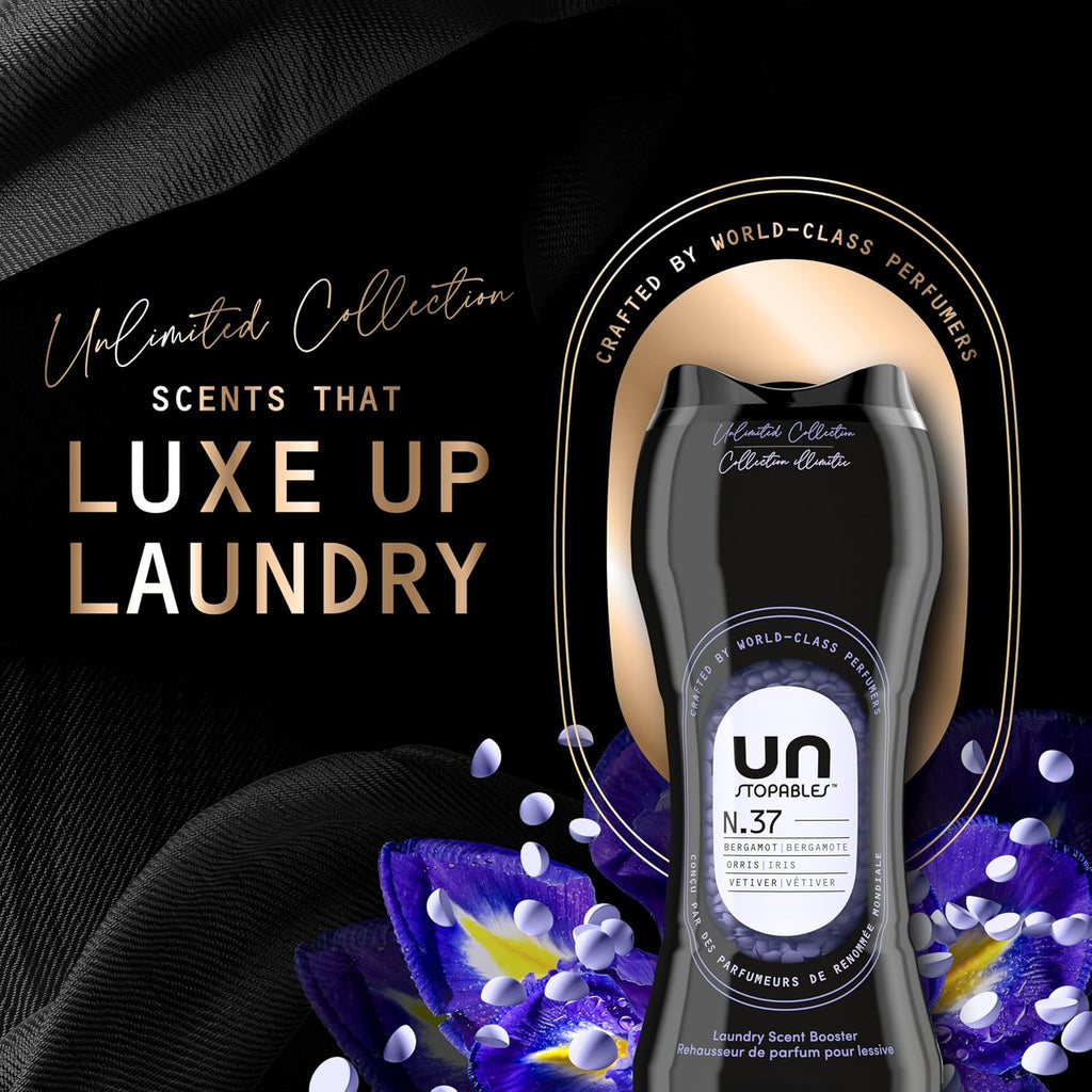 Downy Unstopables Unlimited Collection In Wash Laundry Scent Booster Beads, No. 26, Fine Fragrance, Long Lasting Fresh Scent Beads, 21.1 oz