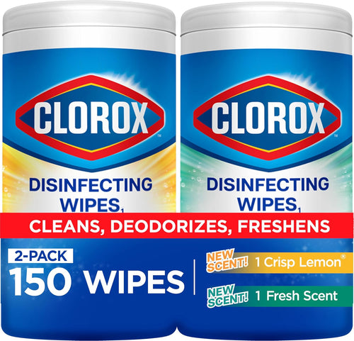 Clorox Disinfecting Wipes Cleaning Variety Pack, 75 Count, 3 Pack
