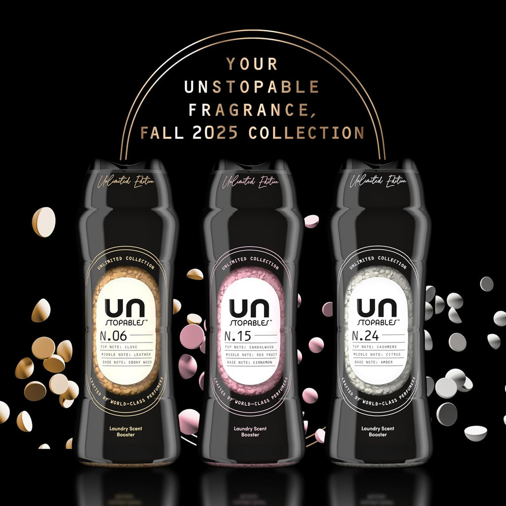 Downy Unstopables Unlimited Collection In Wash Laundry Scent Booster Beads, No. 26, Fine Fragrance, Long Lasting Fresh Scent Beads, 21.1 oz