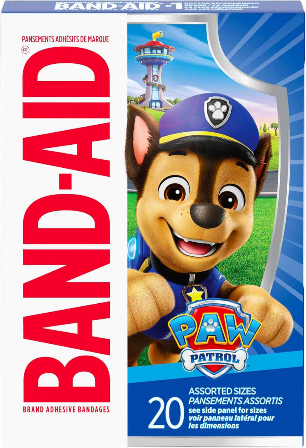 BAND-AID Brand Flexible Fabric Adhesive Bandages, Assorted Sizes, 100 Count