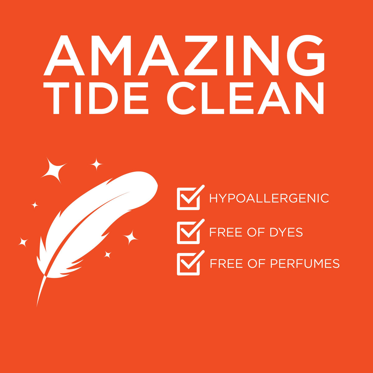 Tide Free & Gentle Liquid Laundry Detergent, Unscented, 1.47 L (32 Loads)