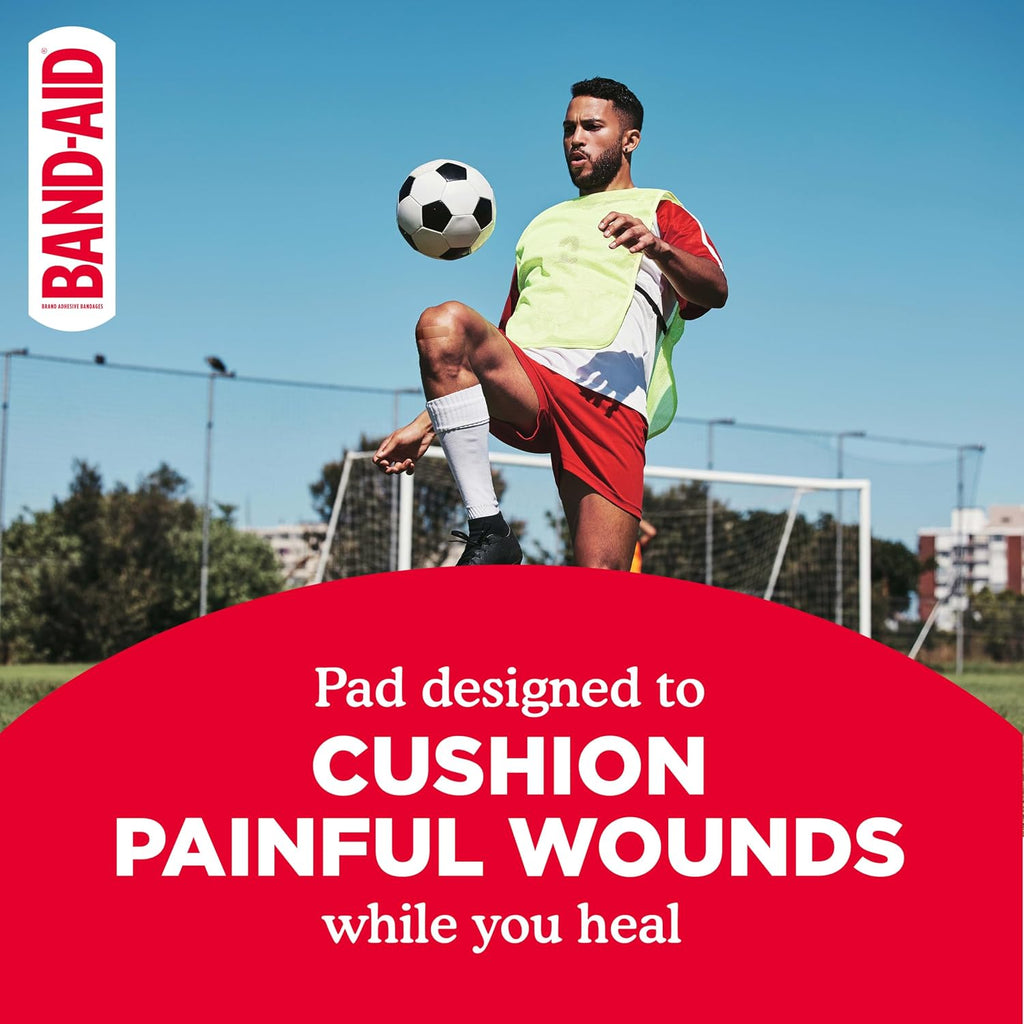 BAND-AID Brand Flexible Fabric Adhesive Bandages, Assorted Sizes, 100 Count