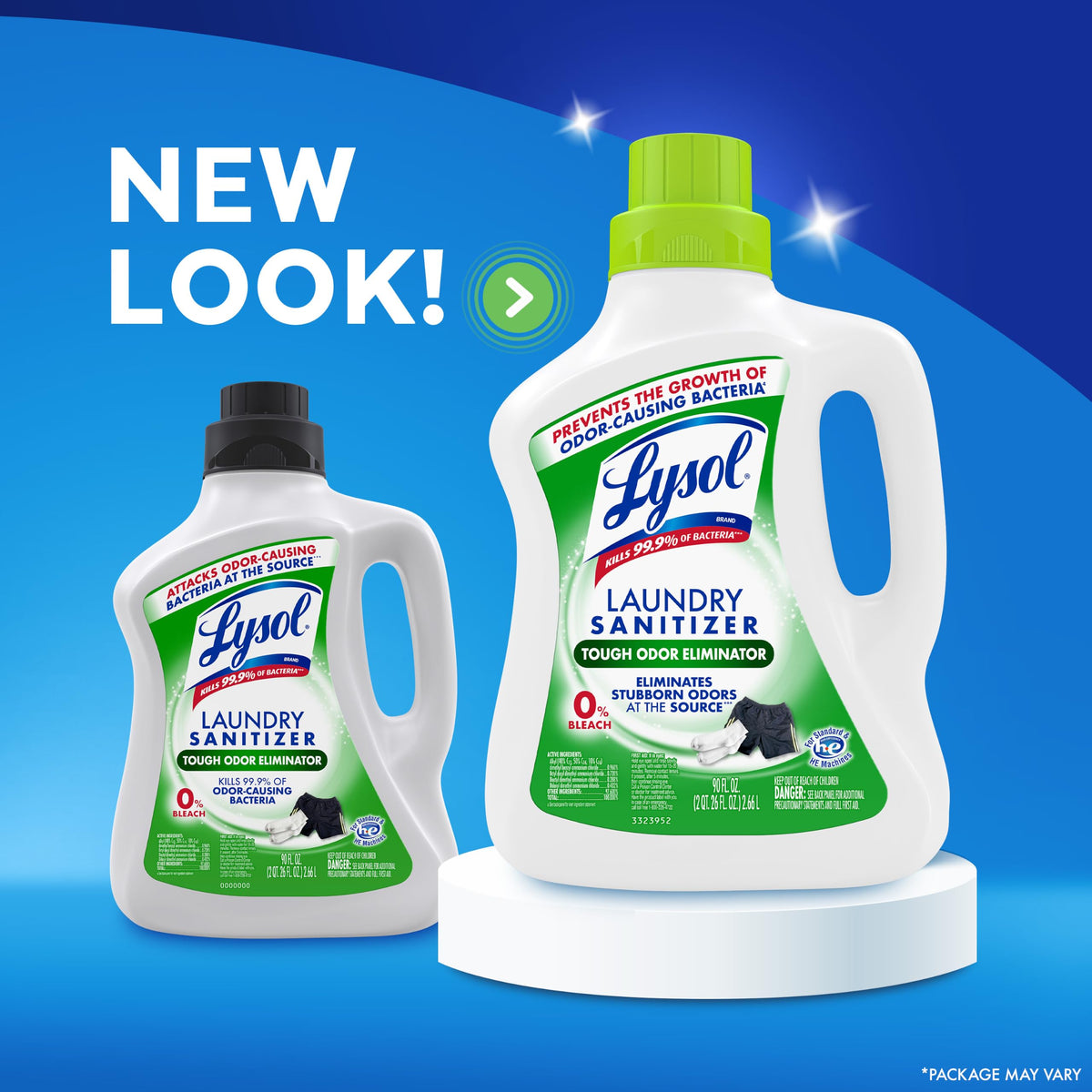 Lysol Laundry Sanitizer Liquid, Detergent Additive, Crisp Linen, 90oz