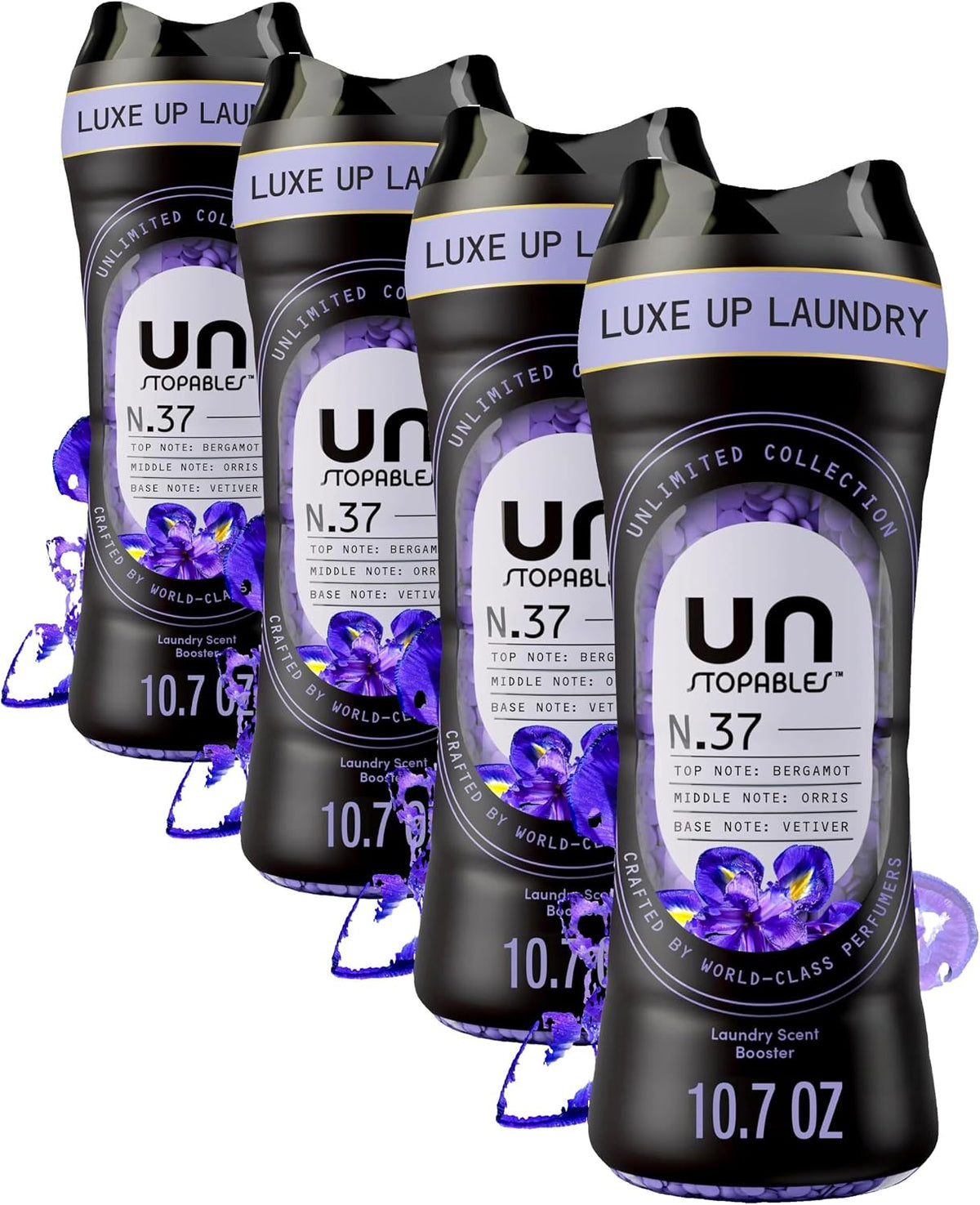 Downy Unstopables Unlimited Collection In Wash Laundry Scent Booster Beads, No. 26, Fine Fragrance, Long Lasting Fresh Scent Beads, 21.1 oz