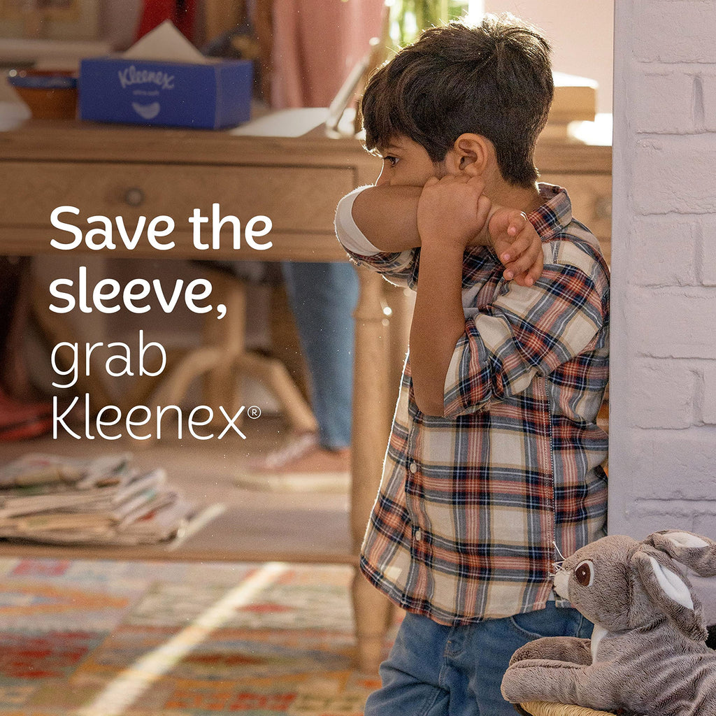 Kleenex Ultra Soft Facial Tissues, 8 Cube Boxes, 80 Tissues per Box