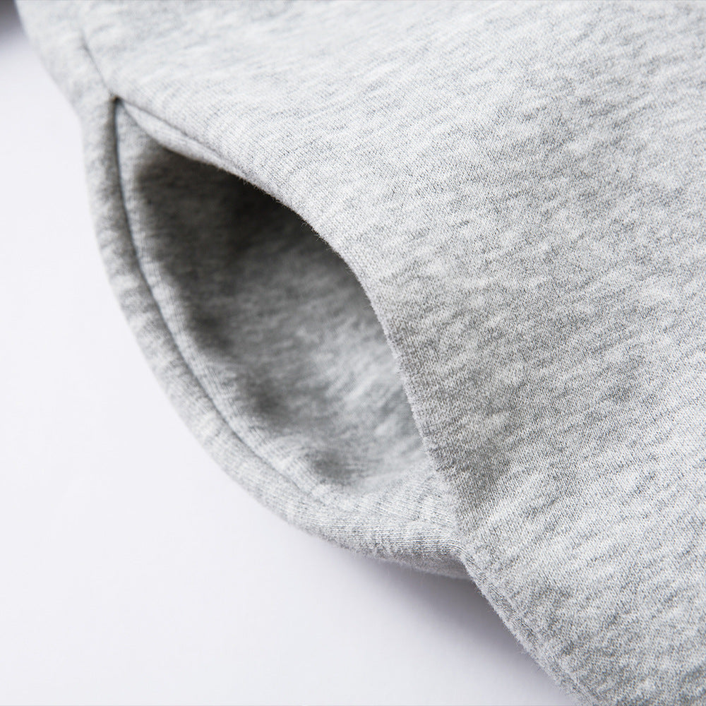 Half zip pullover sweatshirt