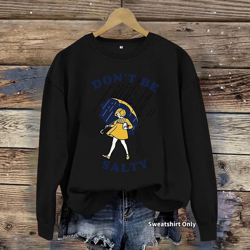 Umbrella girl sports shirt