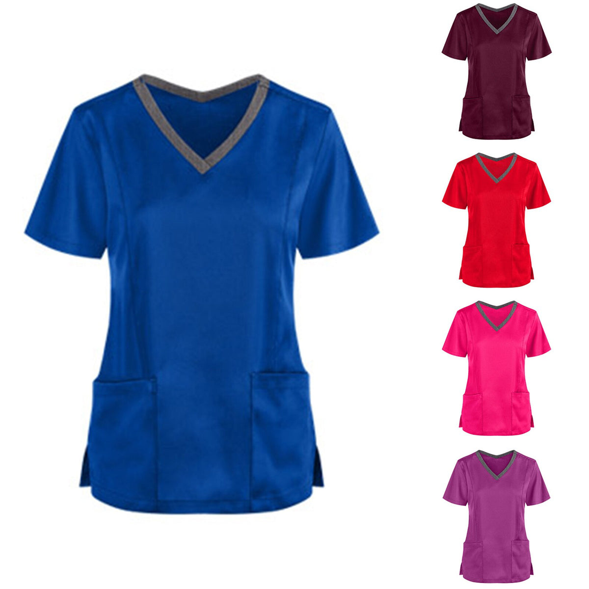 Women Nursing Scrub Tops